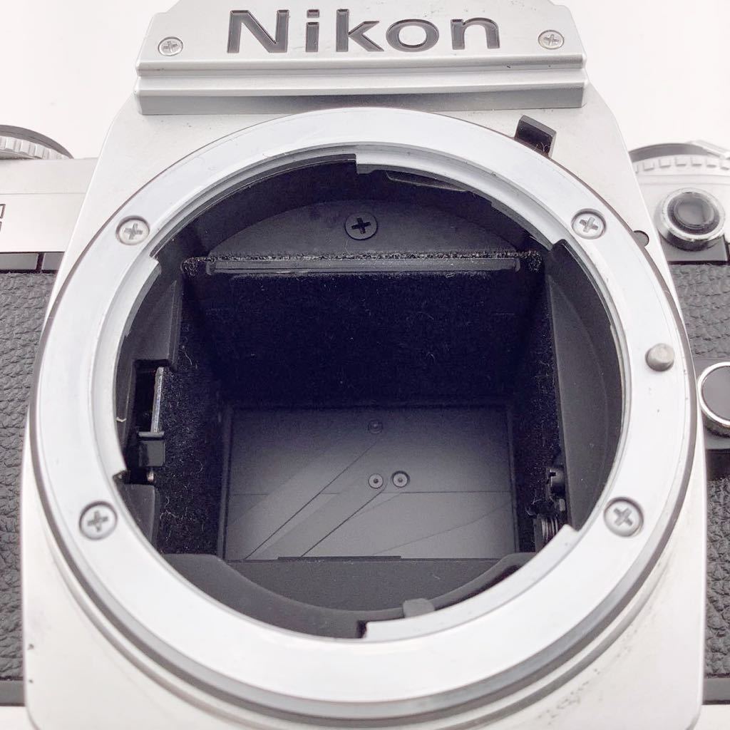 Nikon FG ニコン フィルムカメラ ボディ NIKKOR 50mm 1:1.8レンズセット【k2355-y77】_画像4