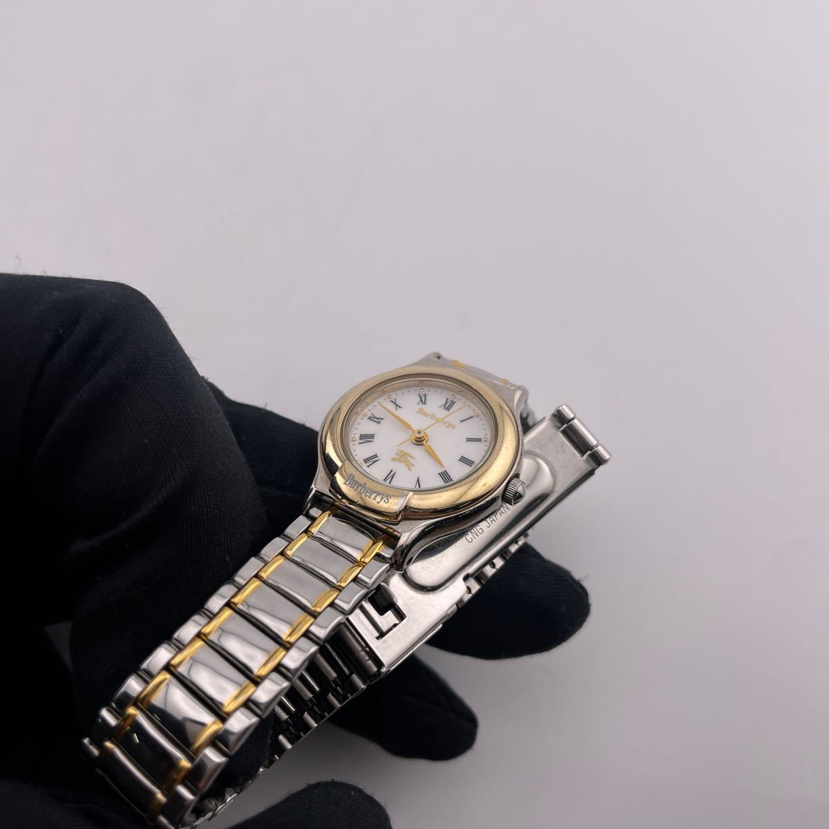 バーバリー Burberry レディース 腕時計 クォーツ 6031-G03626 【a1229】_画像8