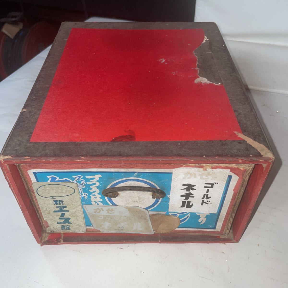  Showa Retro medicine box paper made 