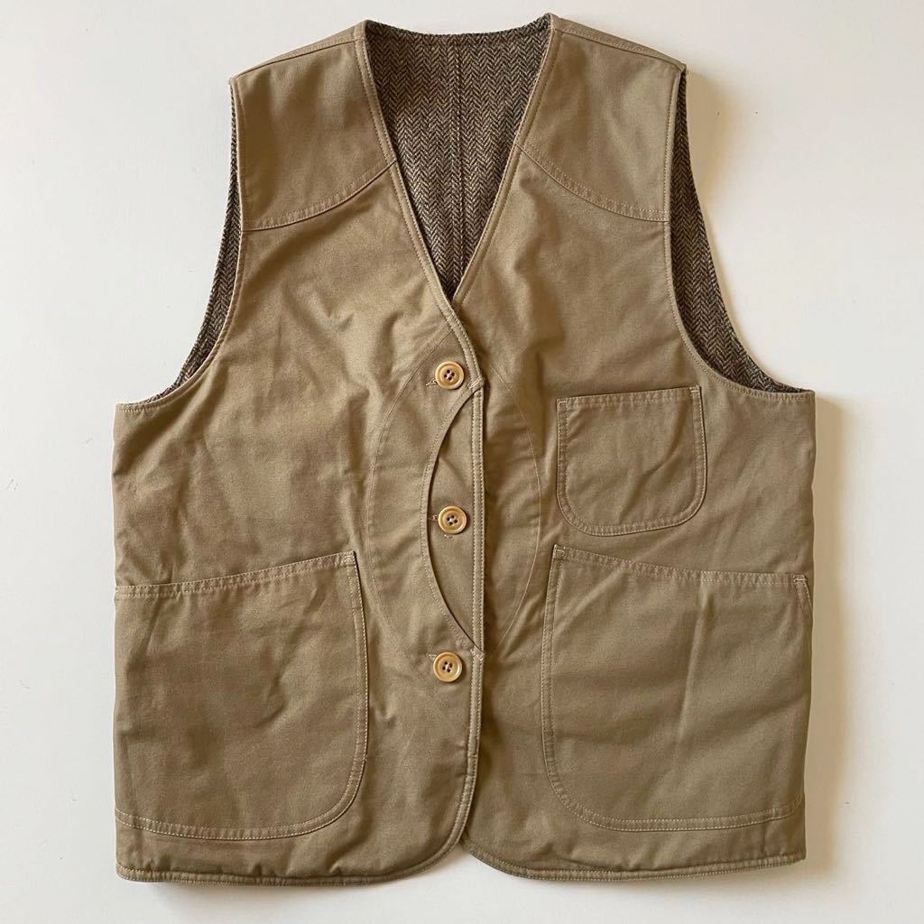 RRL “Tweed Hunting Vest” L ハンティング ツイード ベスト リバーシブル ジャケット Ralph Lauren ヴィンテージ_画像8