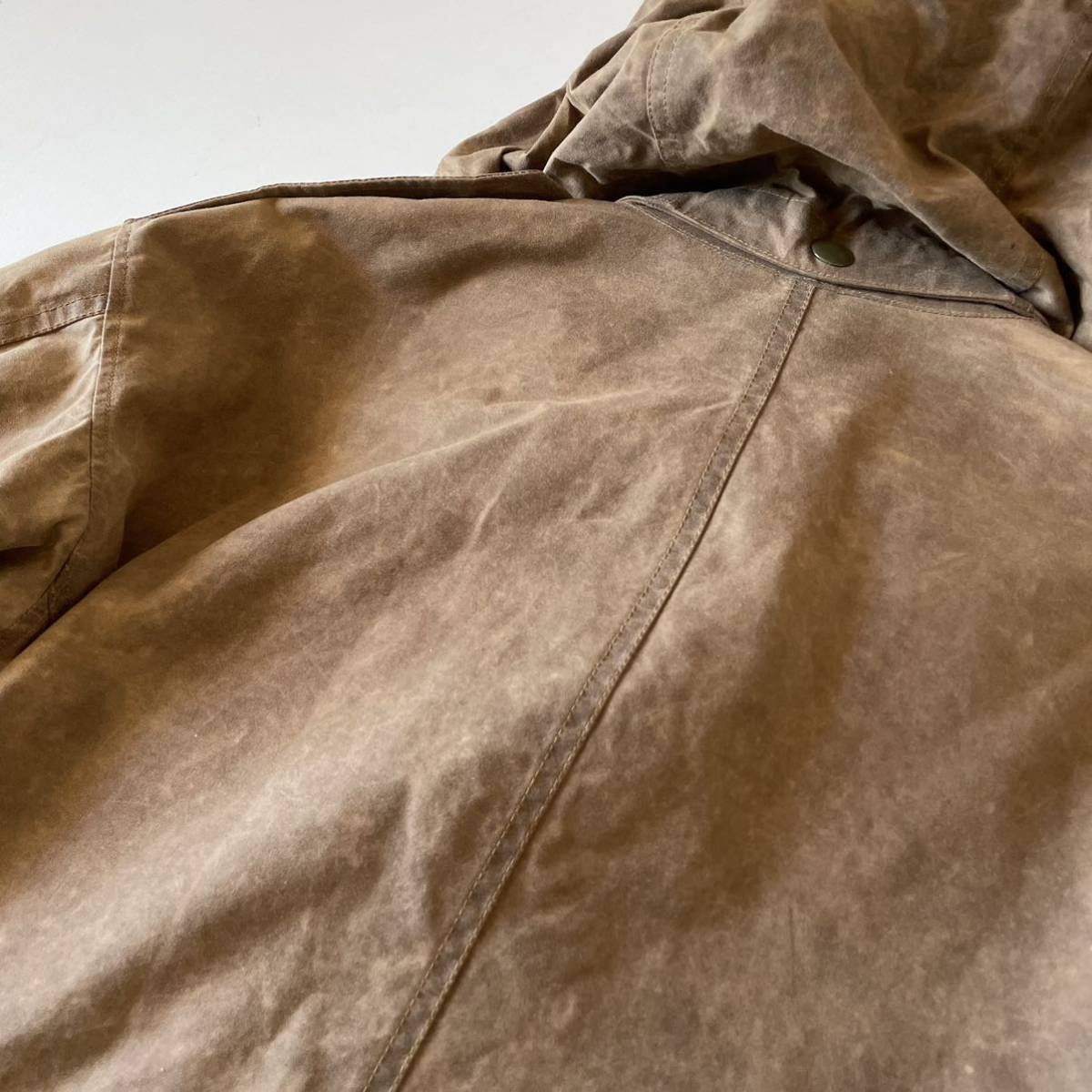 名作】RRL “Collins Oilcloth Jacket” M オイルクロス ワックス