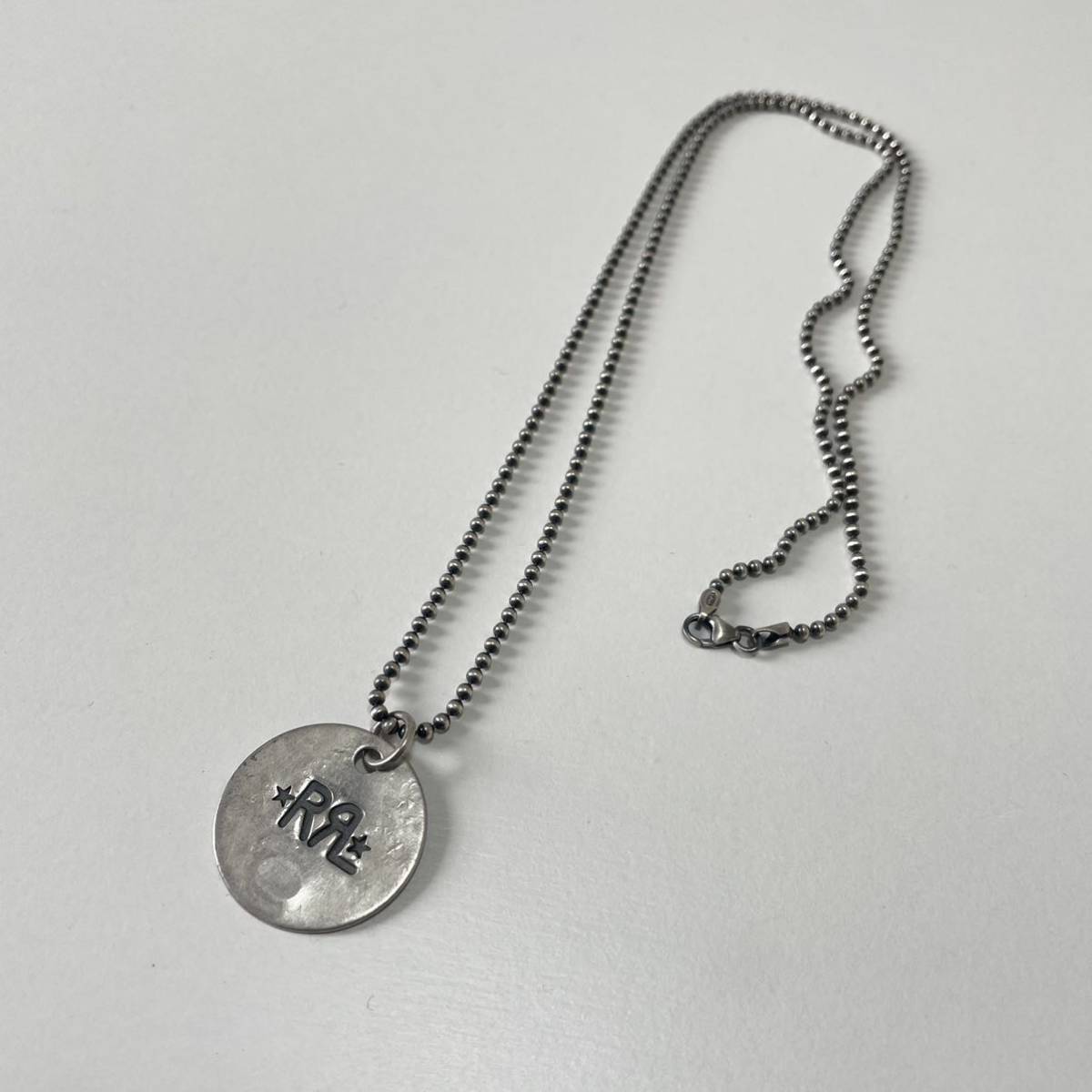 USA製】RRL “Sterling Silver Necklace” ネックレス シルバー USA製】RRL “Sterling Silver Necklace” ネックレス シルバー