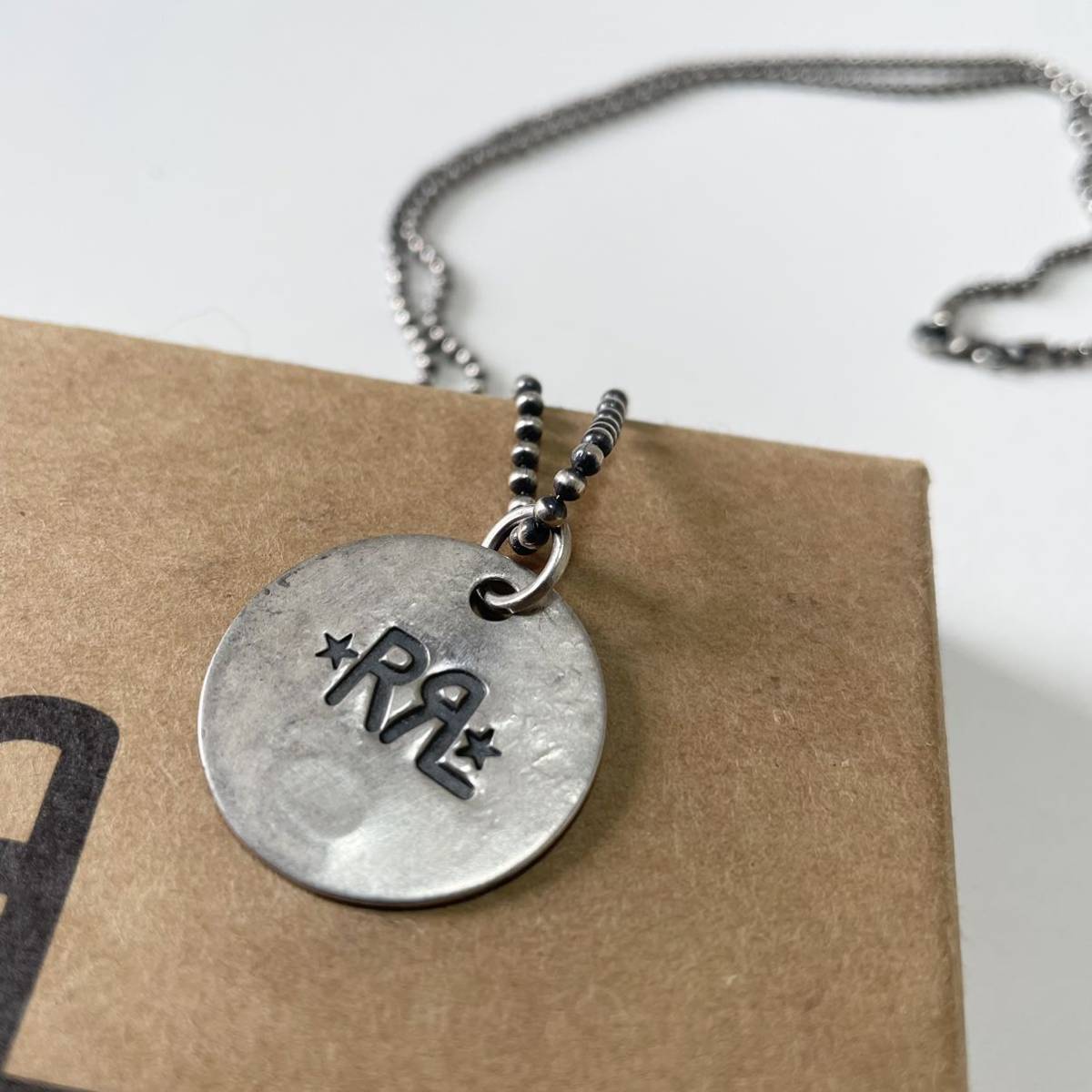 USA製】RRL “Sterling Silver Necklace” ネックレス シルバー USA製】RRL “Sterling Silver Necklace” ネックレス シルバー