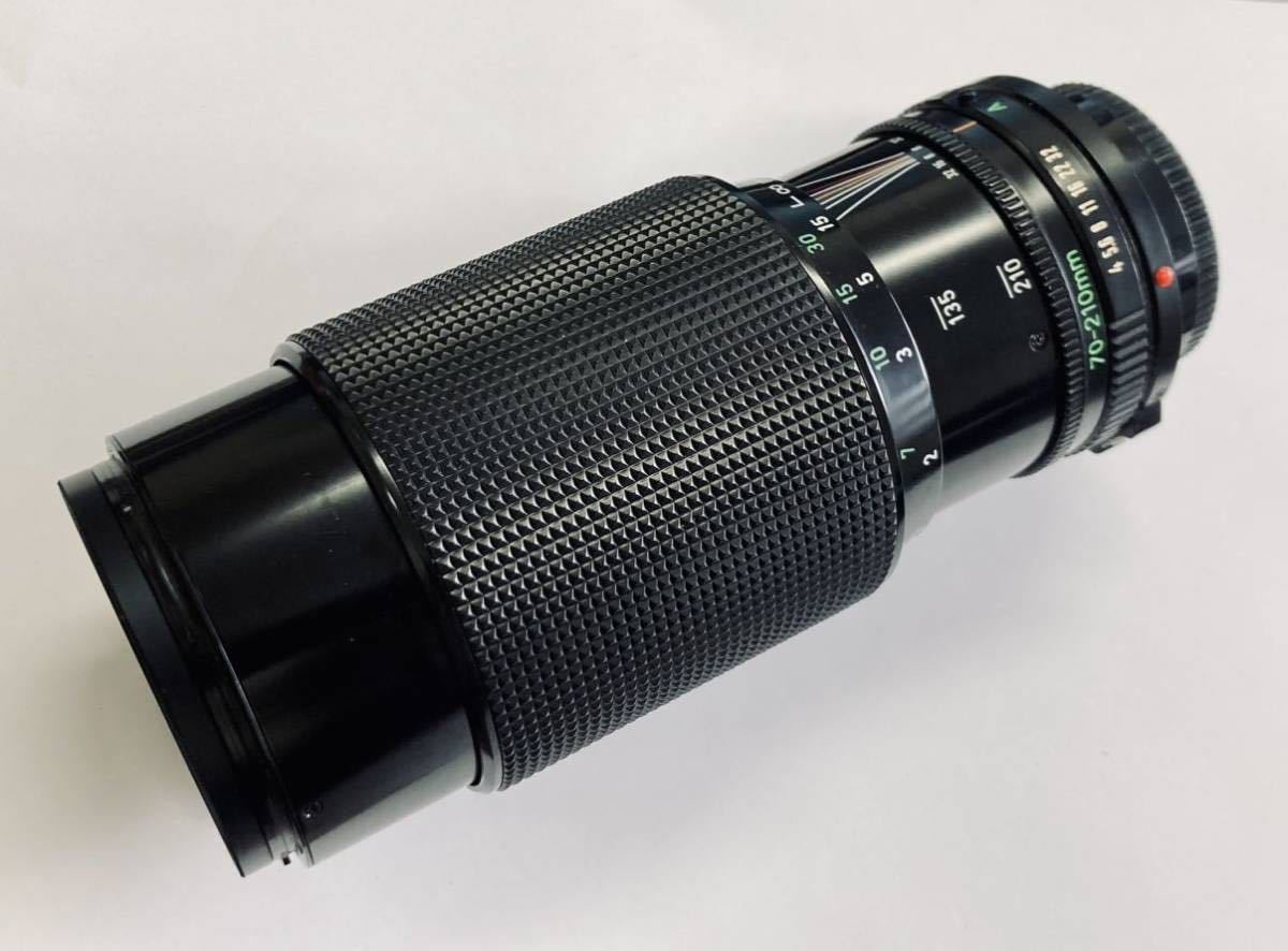 TH キヤノン レンズ Canon ZOOM LENS FD 70-210m 1:4 カメラ用 中古品_画像1