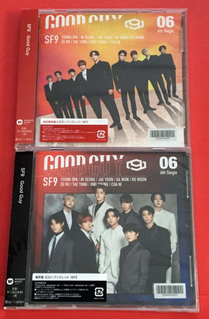 SF9 エスエフナイン CD Good Guy 初回限定盤A 通常盤 2点 即決 ヨンビン インソン ジェユン ダウォン ロウン ZUHO テヤン フィヨン チャニ_画像1