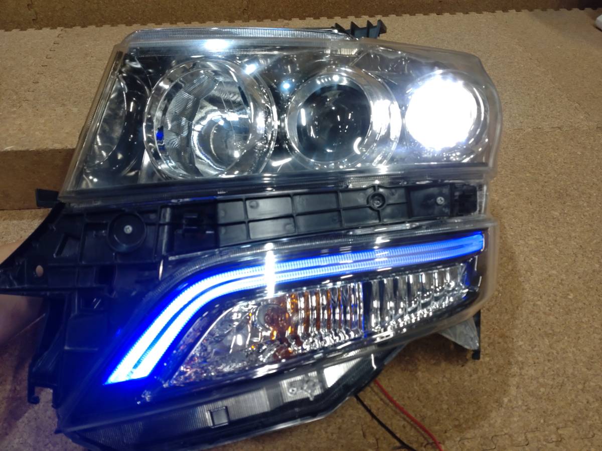 ホンダ N-BOX カスタム JF1 JF2 左ヘッドライト HID 後期 KOITO コイト 100-62221 打刻印:D【R5-4636C-K】_画像10