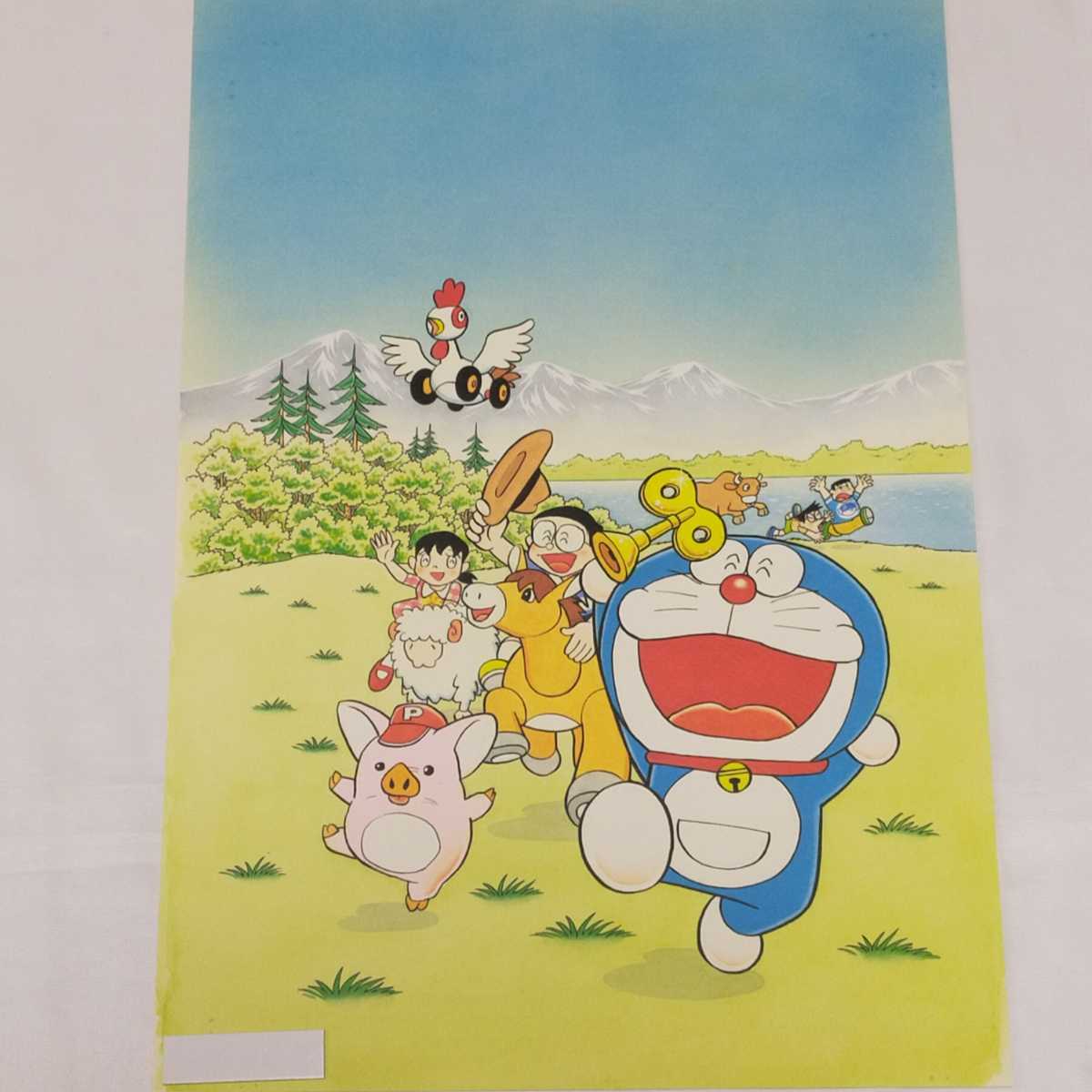 ドラえもん□藤子・F・不二雄□複製原画□シリアルナンバー入り