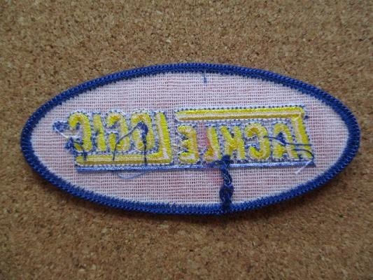 90s TACKLE LOGIC タックルロジック ビンテージ 刺繍 ワッペン /釣り バス ブラックバス フィッシング アメリカ USA パッチ BB_画像5