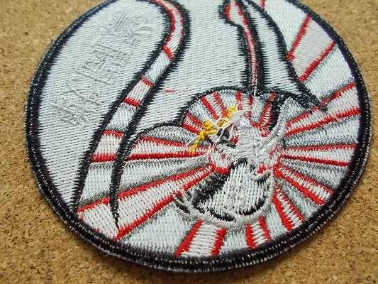 00s 米軍 エアフォース27TH FIGHTER SQ 『戦闘鷹 』日昇ラプターパッチ刺繍ワッペンFightin' Eagle /嘉手納タイガーエンブ腕章ARMY部隊章_画像5