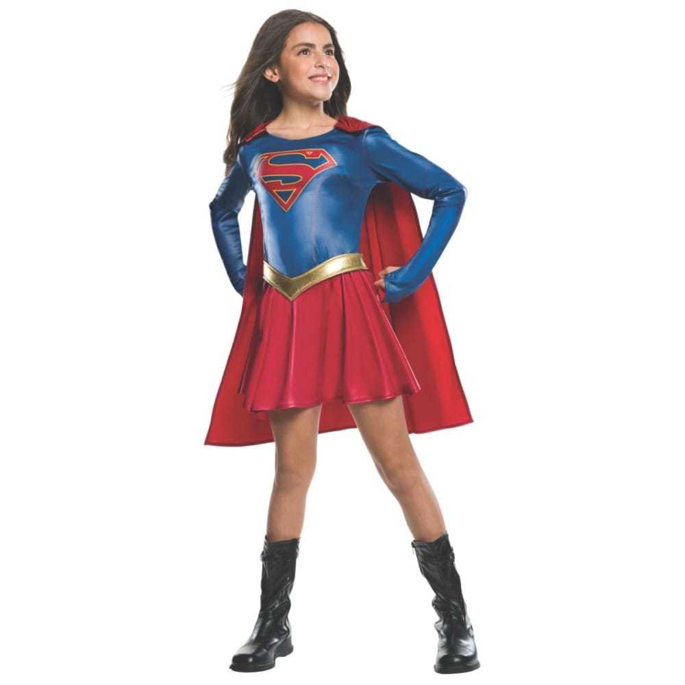 スーパーガール　衣装、コスチューム　子供女性用　DCコミックス　SUPERGIRL CHILD　コスプレ_画像1