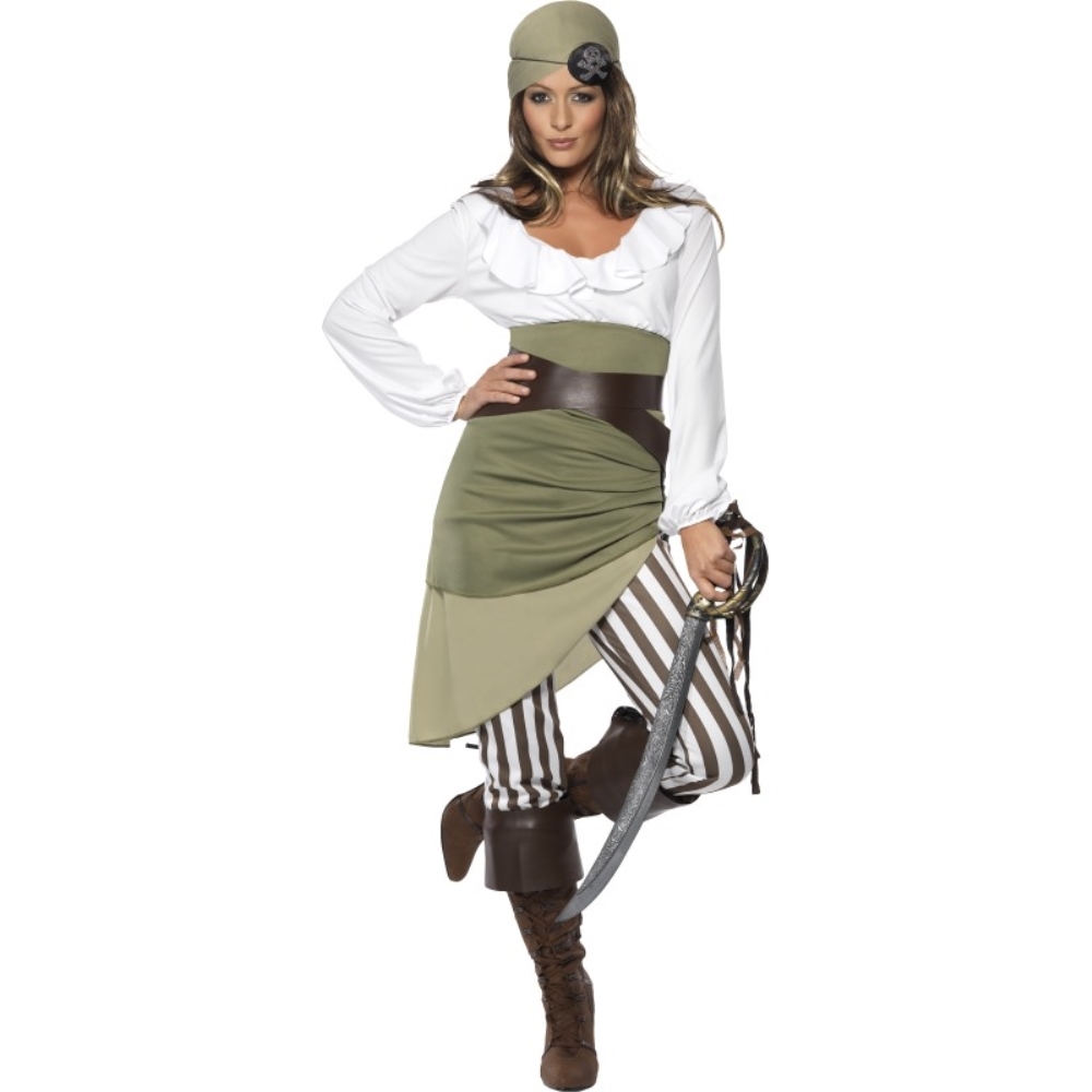 船員　海賊　緑　衣装、コスチューム　大人女性用　Shipmate Sweetie　コスプレ_画像1