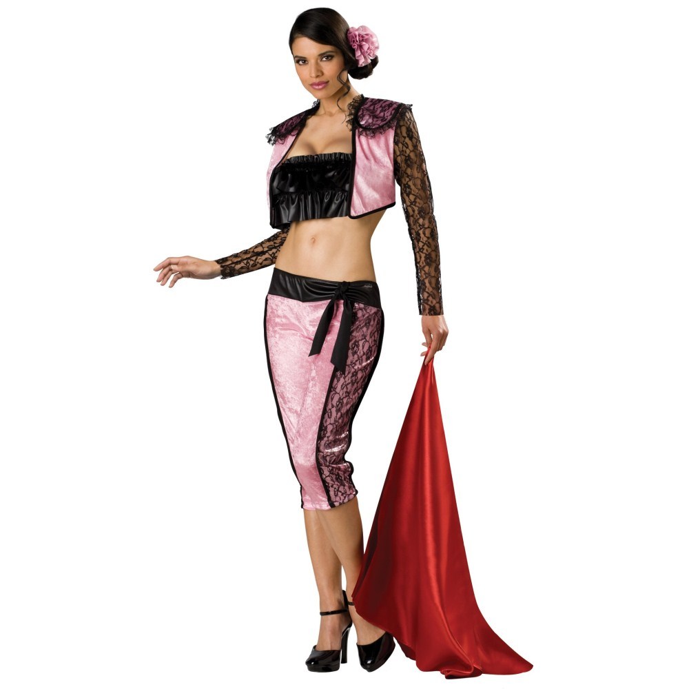 マタドール　闘牛士　衣装、コスチューム　大人女性用　セクシー　Pink Matador　コスプレ_画像2