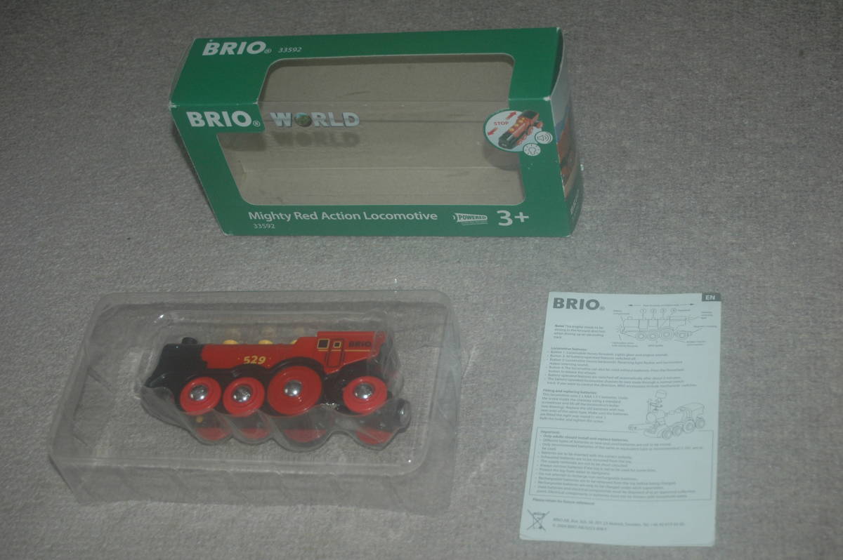 B147　BRIO　WORLD　マイティアクション　機関車　３３５９２　です_画像4