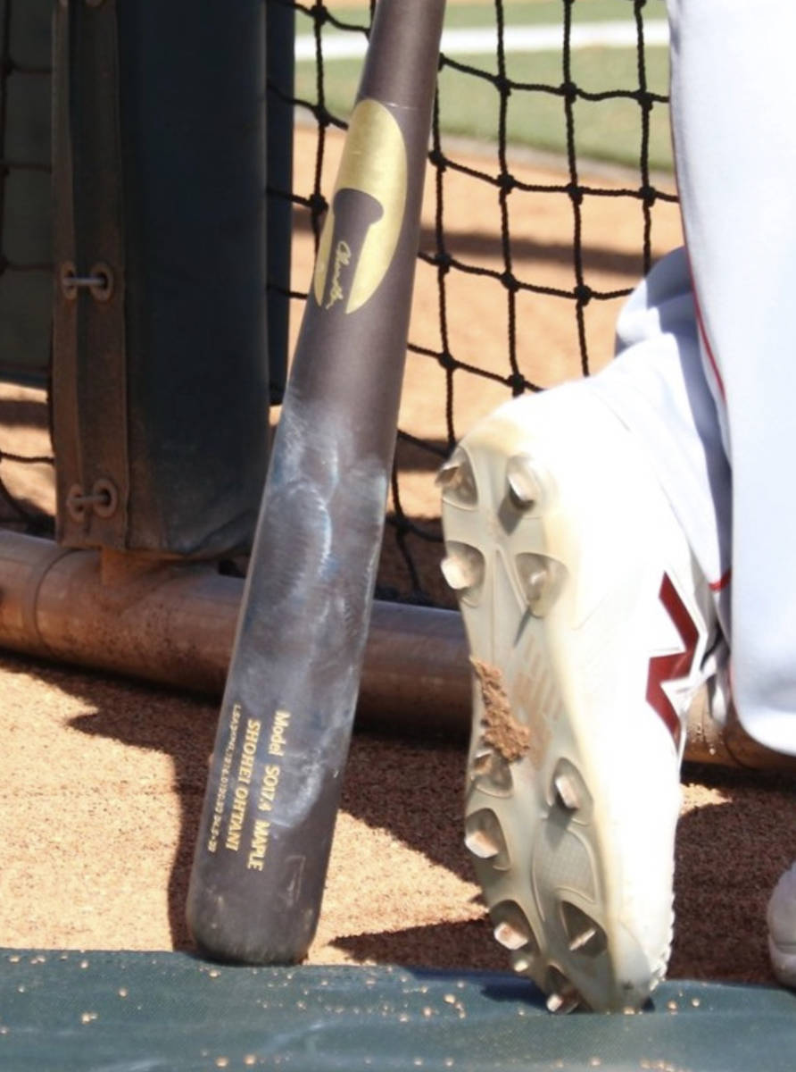 エンゼルス大谷翔平試合使用モデル　Chandler Bats チャンドラーバット ホームラン44本　CHANDLER SO17.4ケース付き　_画像10