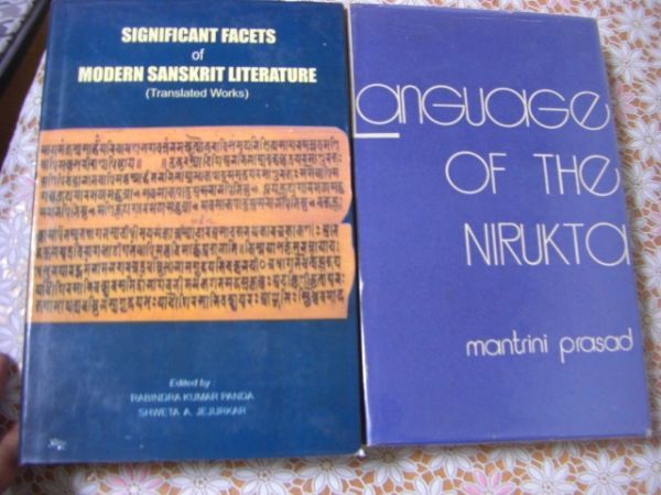 サンスクリット洋書 7冊 SANSKRIT DICTIONARY、LANGUAGE OF THE NIRUKTA、VAIYAKARAANA SIDDHANTA 他 B30_画像4