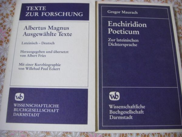 洋書 Wissenschaftliche Buchgesellschaft 9冊 ギリシャラテン関係 ドイツ語 B4_画像3