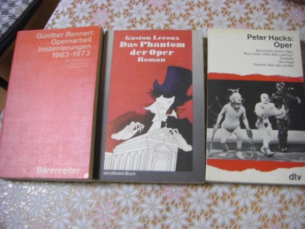 オペラ洋書 23冊 Die Sieben Groben Opern Mozarts、Taschenbuch Der Oper、Verdi-Briefe、Das Phantom der Oper 他 C59_画像9