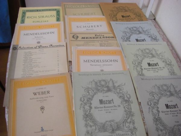 楽譜洋書一括 ベートーヴェン モーツァルト ショパン モシュコフスキー リスト C29_画像8
