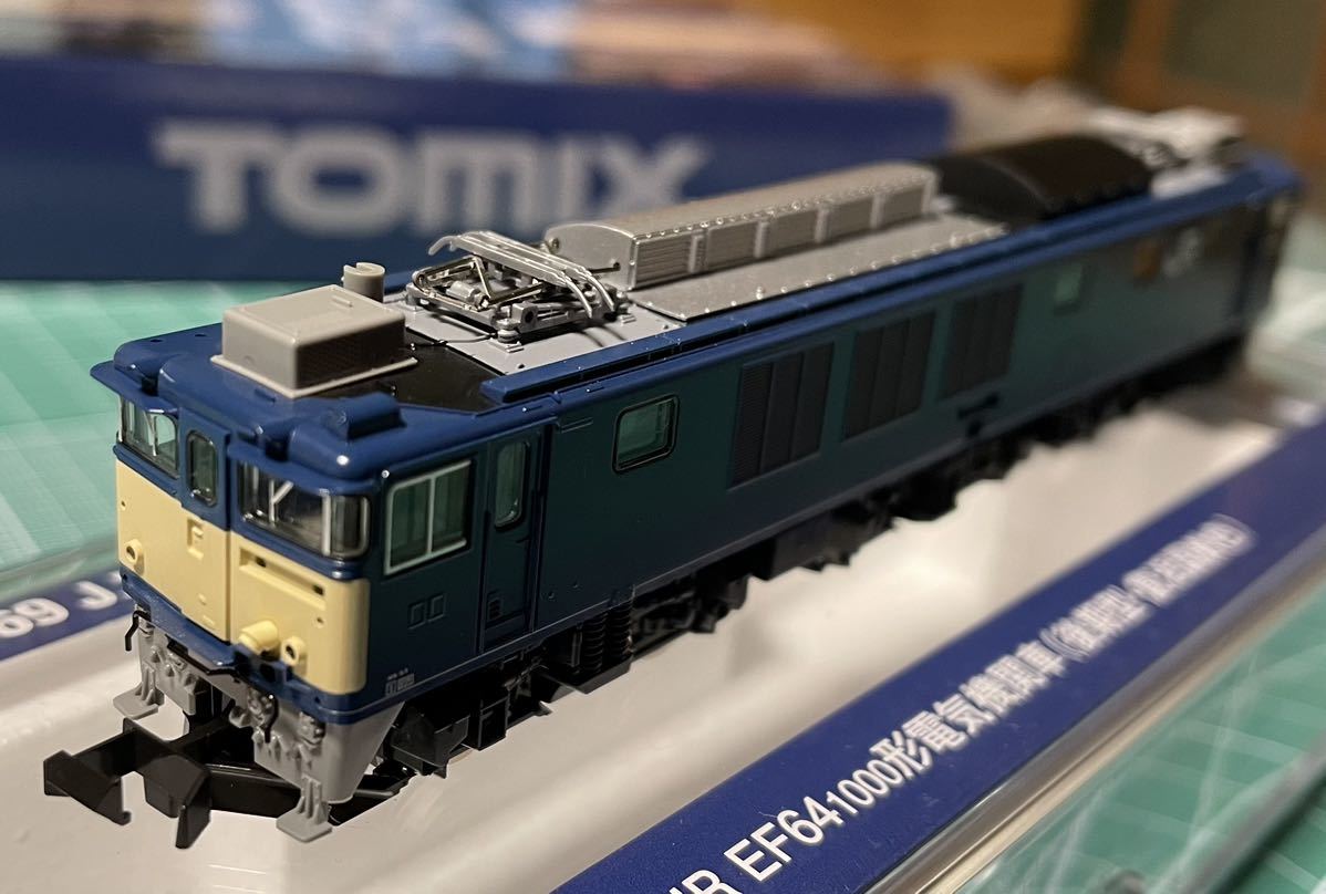 ジャンク品 TOMIX 7169 JR EF64 1000形 電気機関車 (後期型・復活国鉄色)_画像1