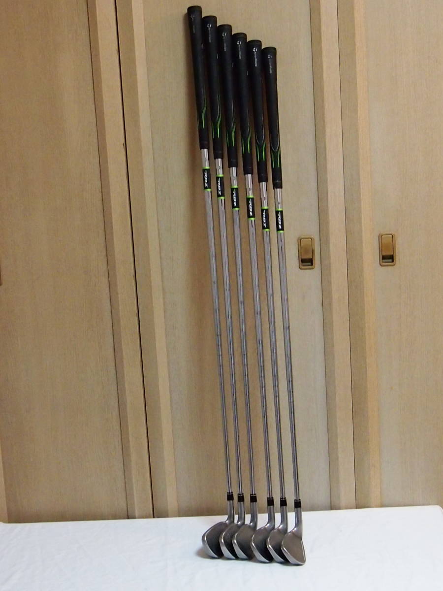  原文:テーラーメイド：RBZ　（U.S.A)　５Ｉ（２３度）　２０１２年モデル　6本セット