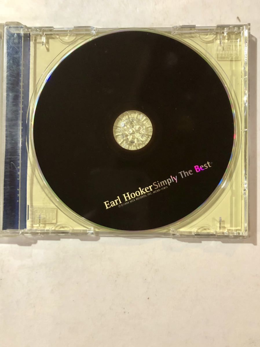 CD Earl Hooker Simply the best アールフッカー　ブルース_画像3