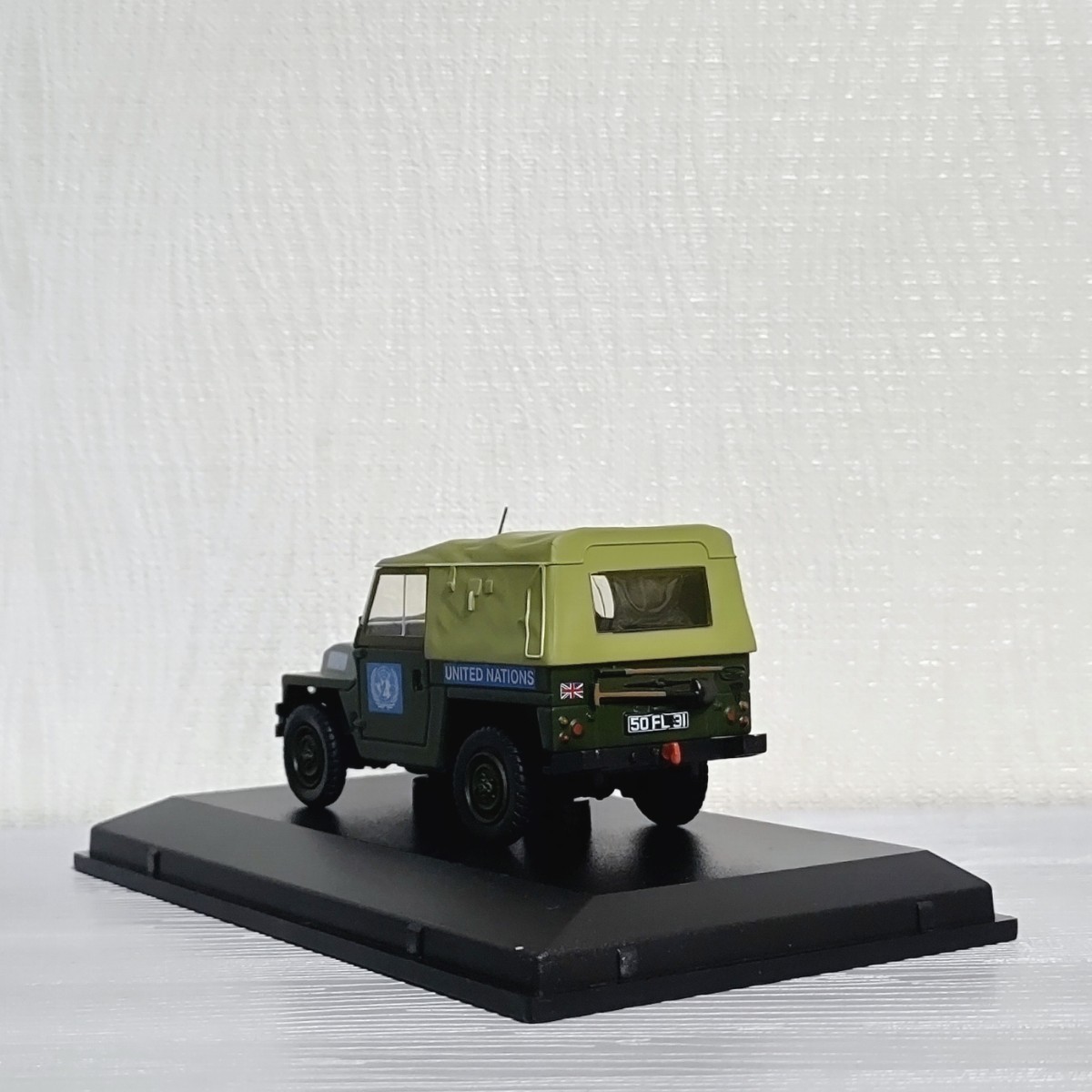 OXFORD 1/43 レンジローバー ランドローバー Land Rover 1/2 Ton Lightweight RHD 軍用車両 ミニカー　京商_画像3