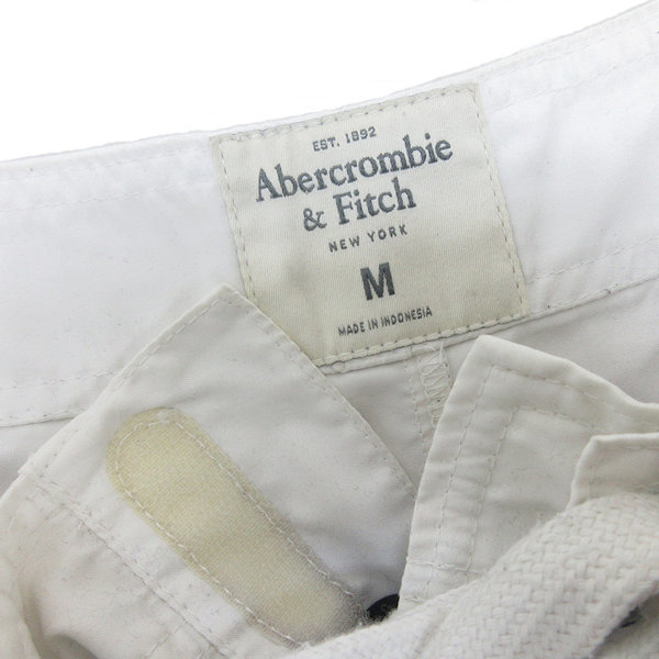 k■アバクロンビー&フィッチ/Abercrombie&Fitch 水陸両用 サーフショーツ ハーフパンツ【M】紺白/MENS■144【中古】_画像2