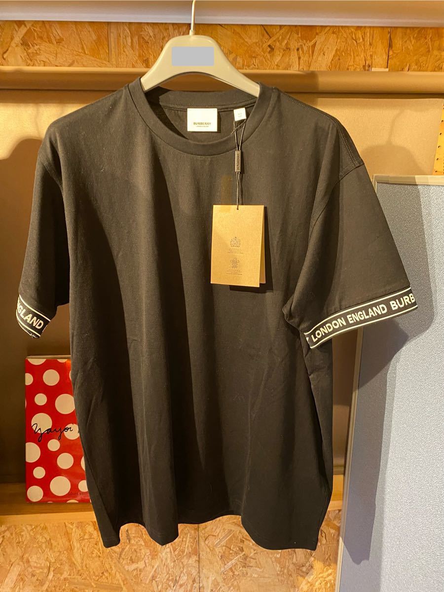 Burberry バーバリー Tシャツ ブラック XS黒 半袖 シャツ