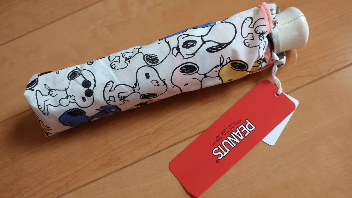 * records out of production commodity new goods tag attaching [ Snoopy ] folding umbrella umbrella 55cm