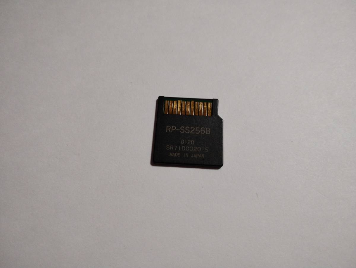 256MB　メガバイト　Panasonic　miniSDカード　メモリーカード　ミニSDカード_画像2