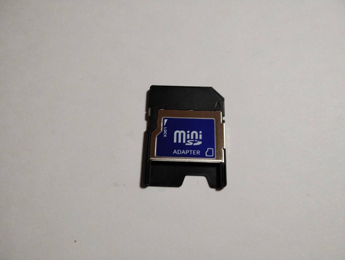 miniSD→SD 変換アダプター　認識確認済み　メモリーカード　ミニSDカード　SDカード_画像1