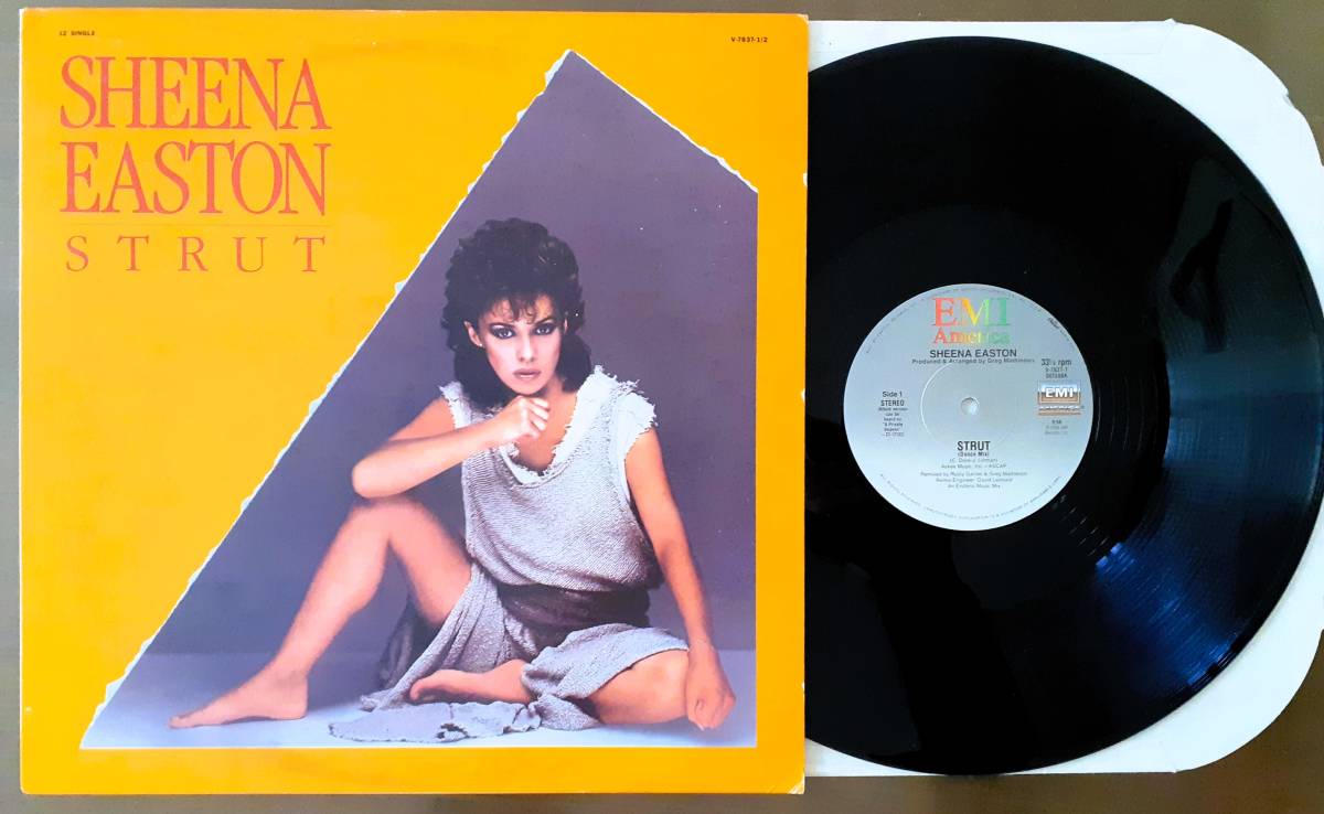 Sheena Easton　シーナ・イーストン　Strut　1984年 US盤 オリジナル 12”シングルレコード_画像5