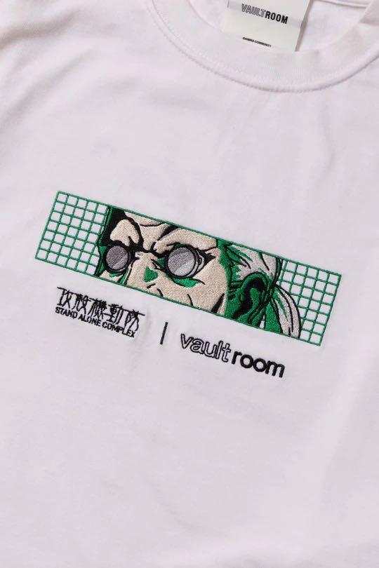 vaultroom BATOU TEE WHITE XL 攻殻機動隊 Tシャツの画像2