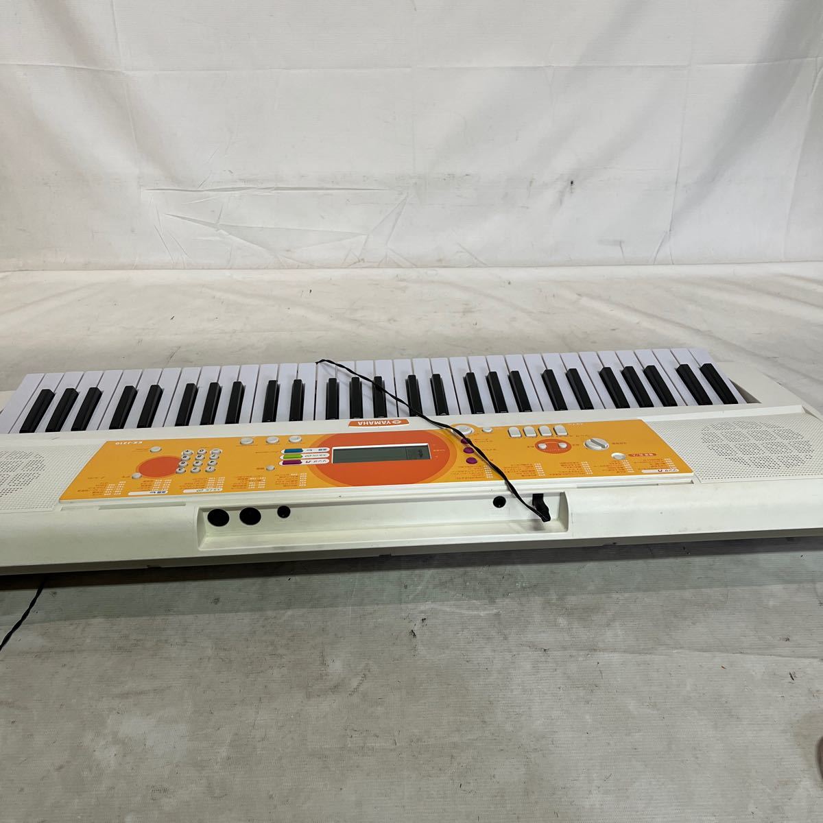 【ジャンク品】YAMAHA 電子キーボード EZ-J218_画像9