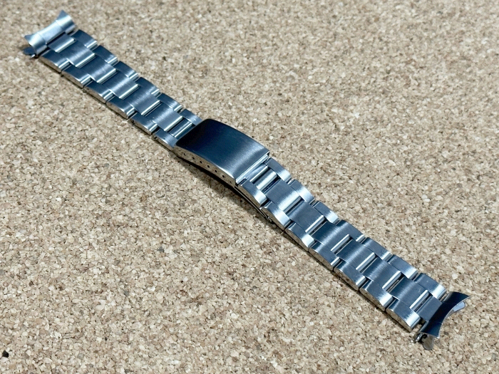  ковер ширина 19mm Rolex для три полосный metal breath рука ремешок для часов серебряный полировка браслет [ рекомендация модель ROLEX]