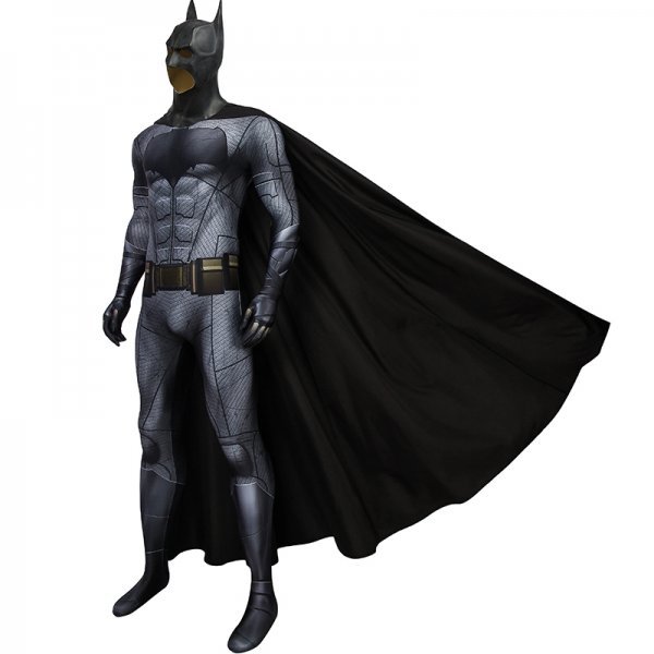 xd574工場直販 実物撮影 バットマン Batman ブルース・ウェイン ジャスティス・リーグ ジャンプスーツ コスプレ衣装 ※マスク別途追加※