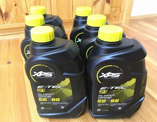 *SKI-DOO original BRP XP-S 2 -stroke Synth tik oil 946ml 6 pcs set (779126) 293600132 snowmobile **