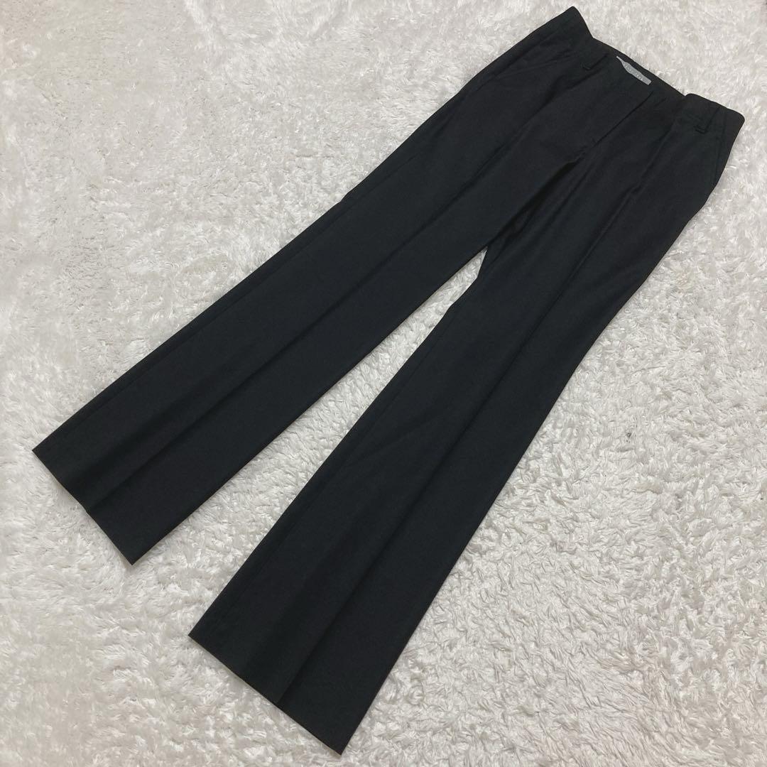 極美品 theory luxe セオリーリュクス エグゼクティブ EXECUTIVE パンツスーツ ジャケット 38 M相当 黒 ブラック