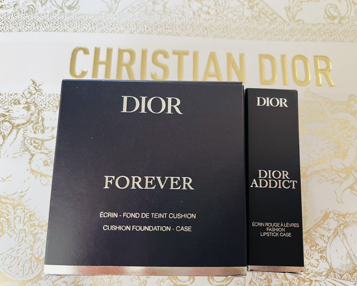 限定1セット　Dior ディオールクリスマスコフレ ホリデー　リップケース クッションケース_画像2