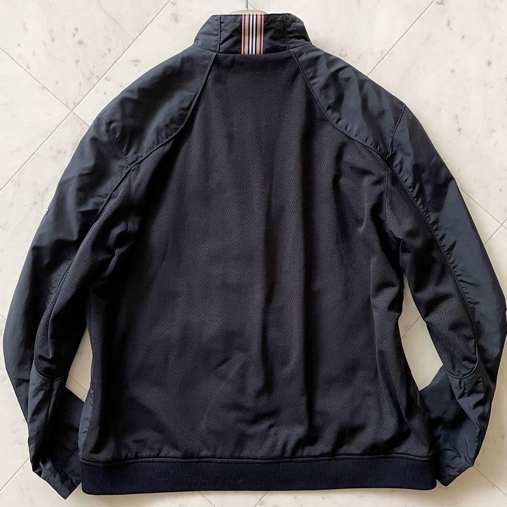 美品★ バーバリーブラックレーベル BURBERRY BLACK LABEL ジップアップ ジャケット ブルゾン ナイロン M ノバチェック 裏メッシュ 高級感_画像3