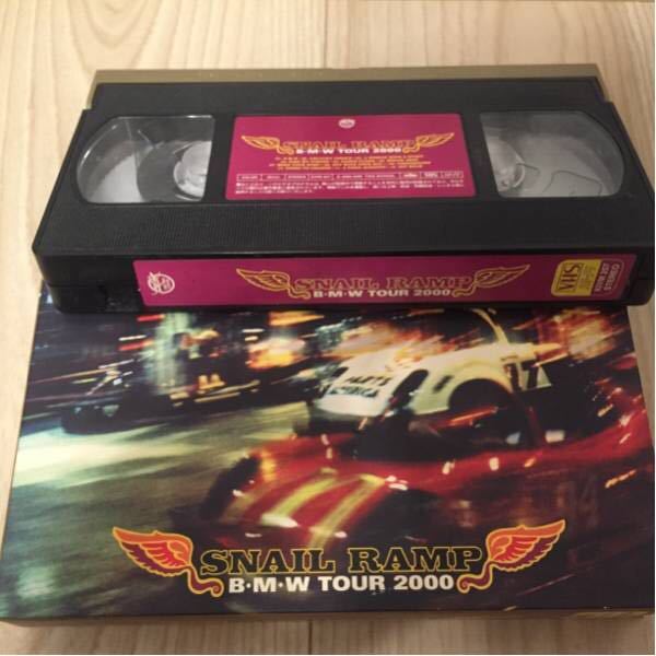 送料無料【レア】SNAIL RAMP スネイルランプ BMW TOUR 2000 VHS ビデオ_画像1