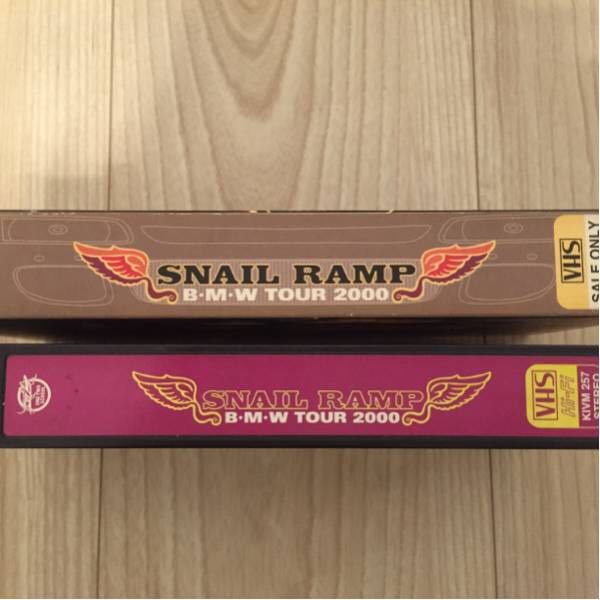  бесплатная доставка [ редкость ]SNAIL RAMP Snail Ramp BMW TOUR 2000 VHS видео 
