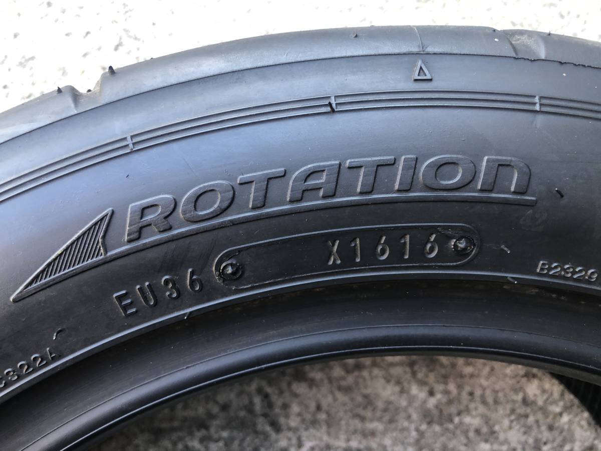 ダンロップ　DIREZZA 03(S4)　205/50R15　2本セット　2016年製造　ジャンク品　No.11201_画像8