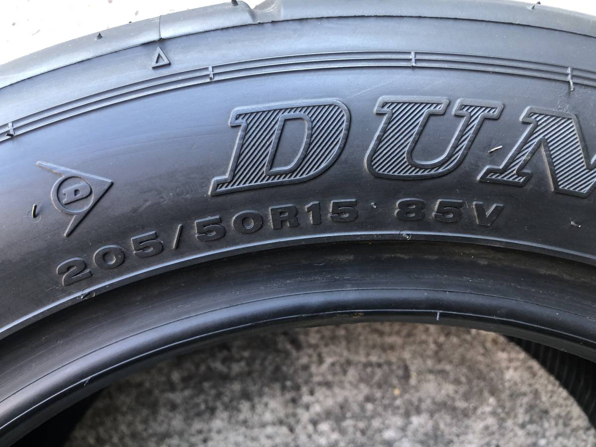 ダンロップ　DIREZZA 03(S4)　205/50R15　2本セット　2016年製造　ジャンク品　No.11201_画像10