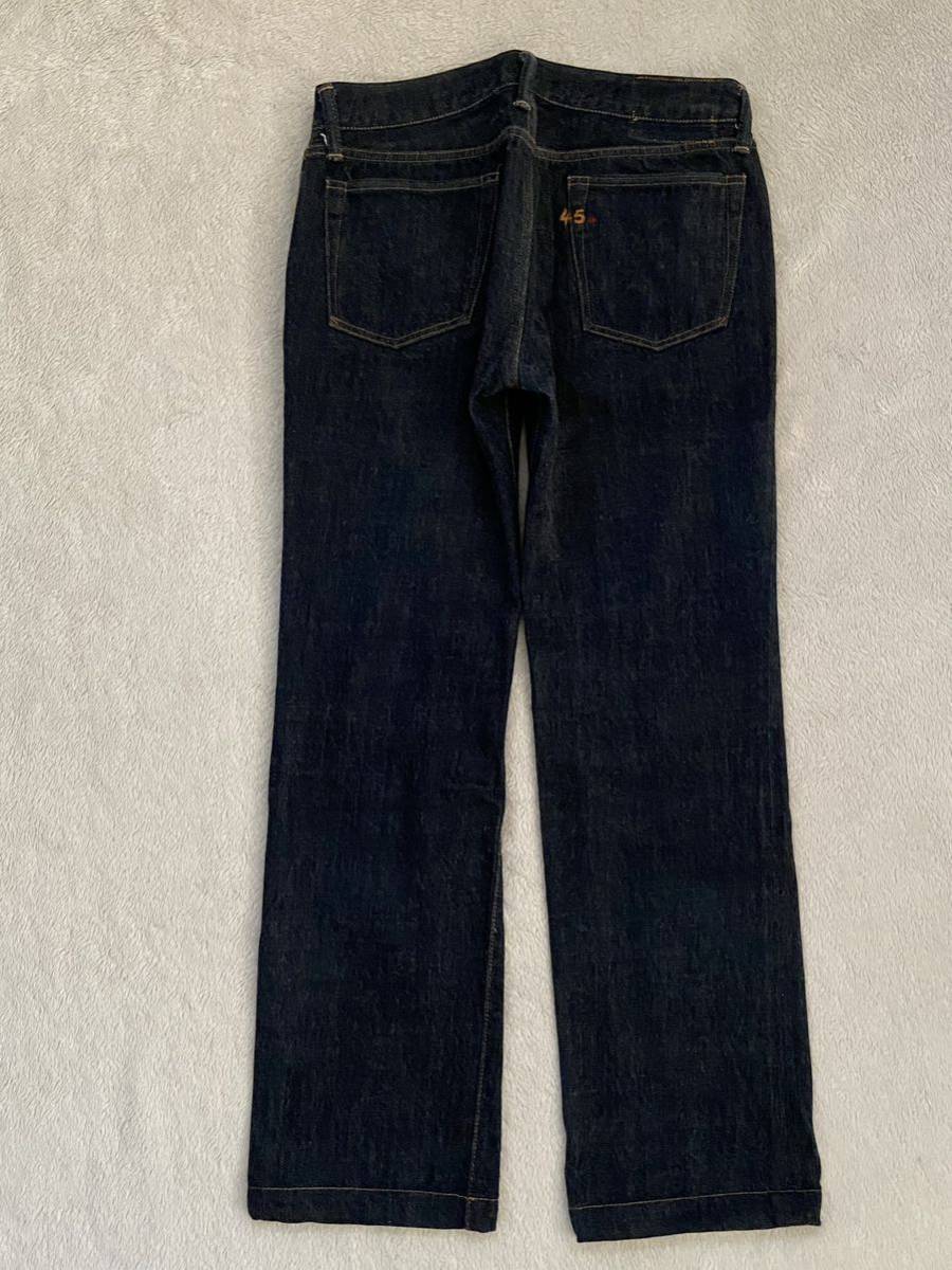 45R size29 джинсы Denim индиго 45rpm R one woshu