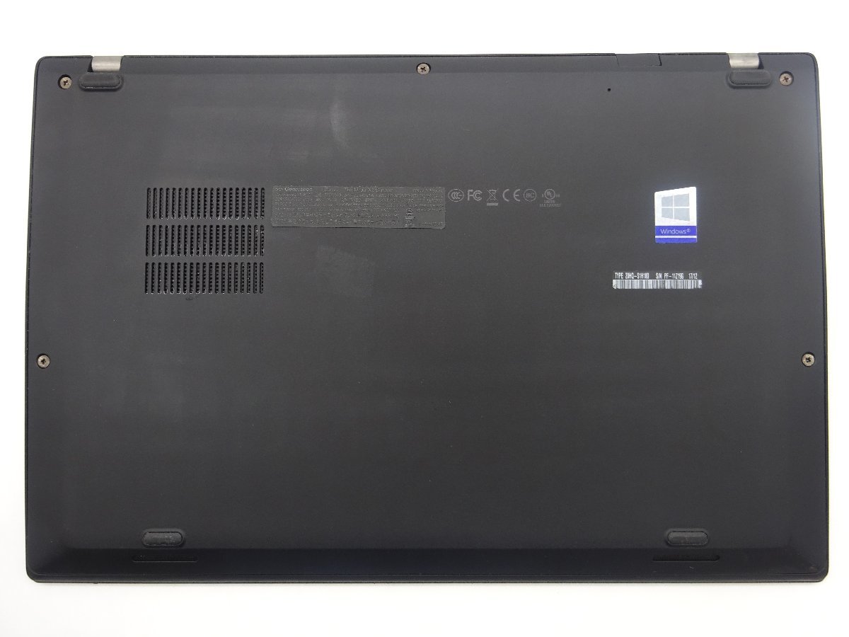Lenovo ThinkPad X1 Carbon 20HQ-S1H100 7世代CPU i5-7200U 2.5GHz/8GB/SSD256GB_画像3