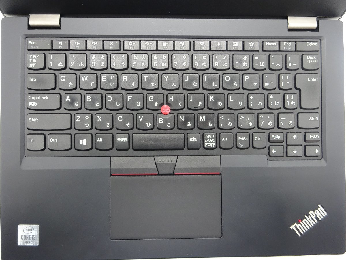 Lenovo ThinkPad L13 20R30000JP 第10世代CPU i3-10110U 2.1GHz/4GB/SSD256GB/13インチ/無線LAN/Webカメラ_画像4