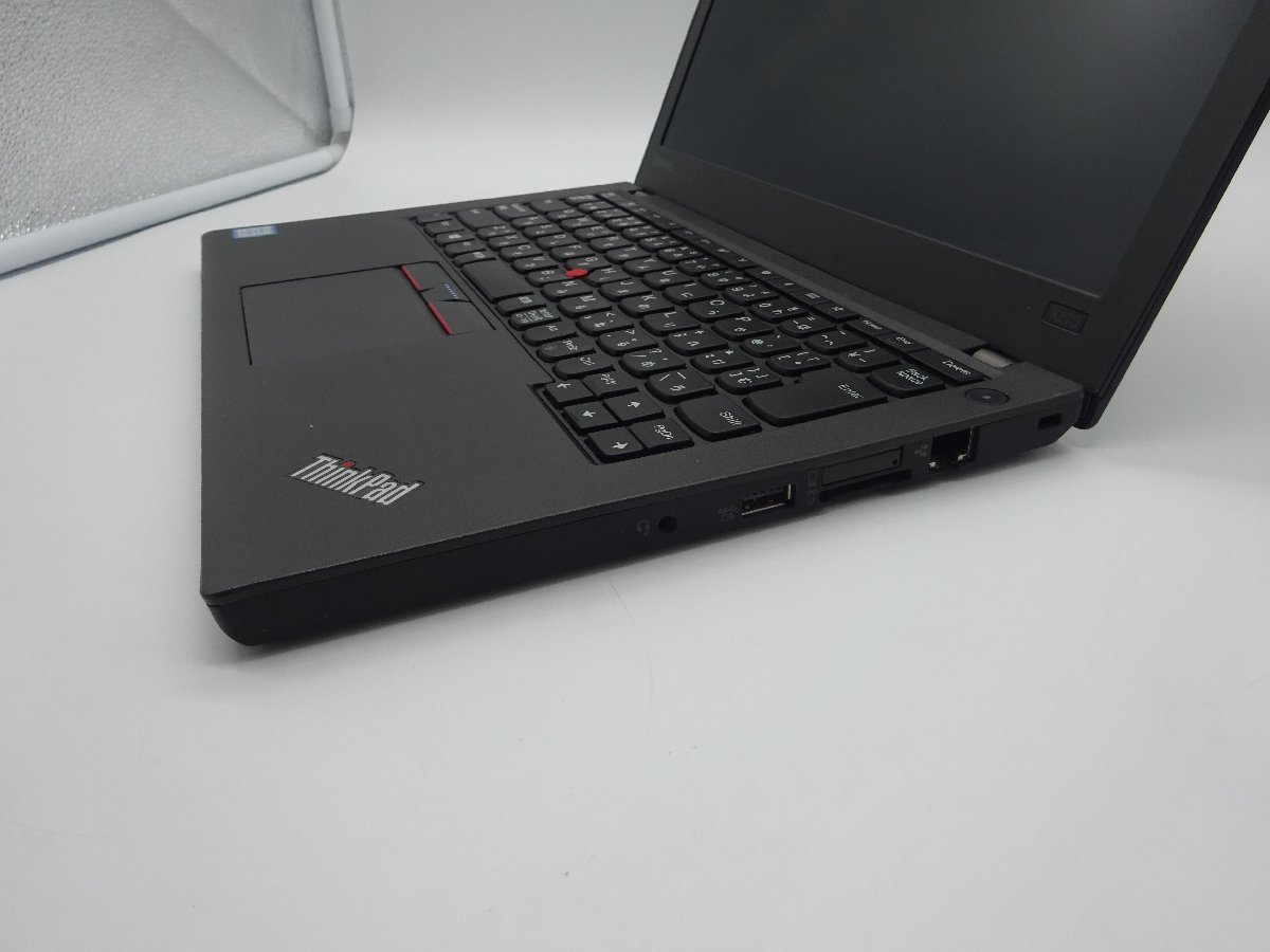 Lenovo ThinkPad X270 20K5S18Y00 第6世代CPU i7-6500U 2.5GHz/16GB/SSD256GB/12インチ/無線LAN/Webカメラ_画像6