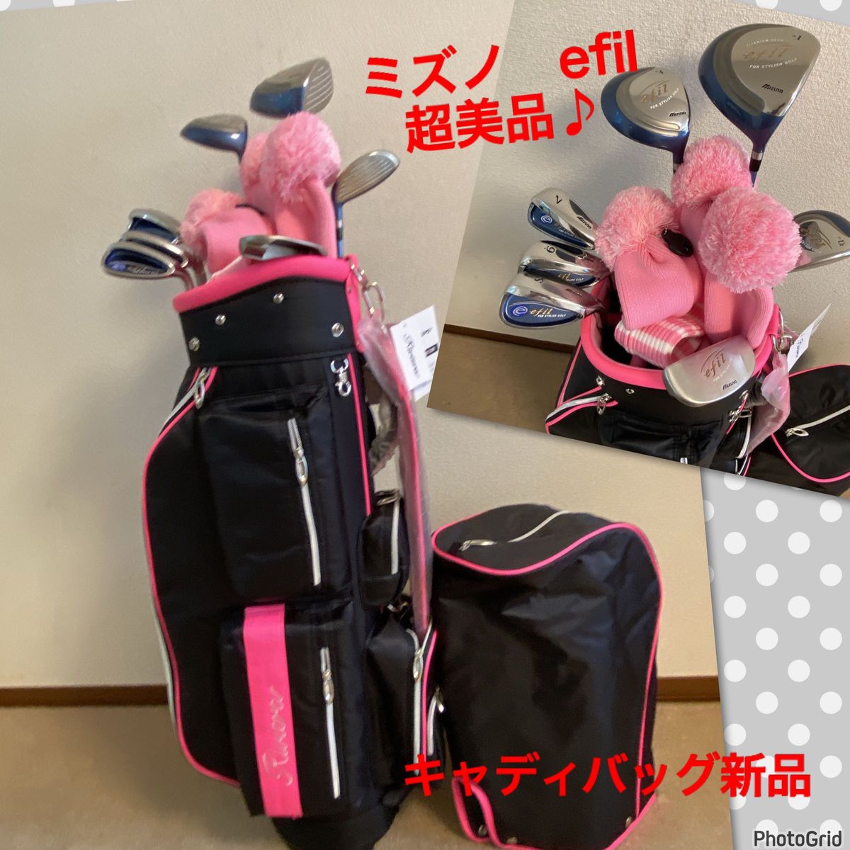 人気 【超美品】ミズノ エフィル／レディース ゴルフクラブセット 女性