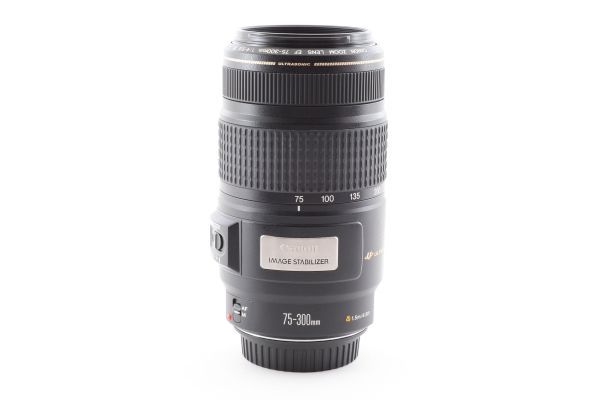 [Rank:AB] Canon Zoom Lens EF 75-300mm F4-5.6 IS USM + ET-64II フード付 手ブレ補正 望遠 ズームレンズ キヤノン EF 完動美品 #7197_画像8